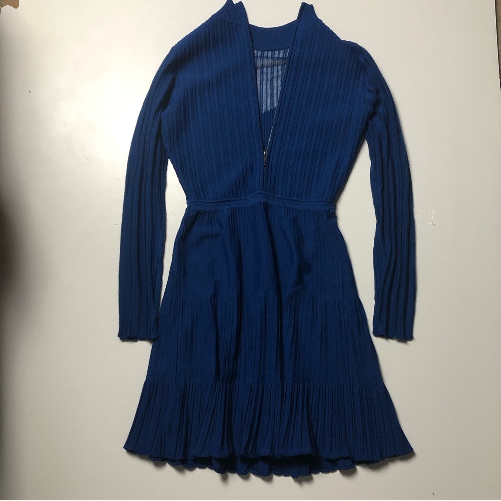 Reiss Womens Viscose Dress Blue Small